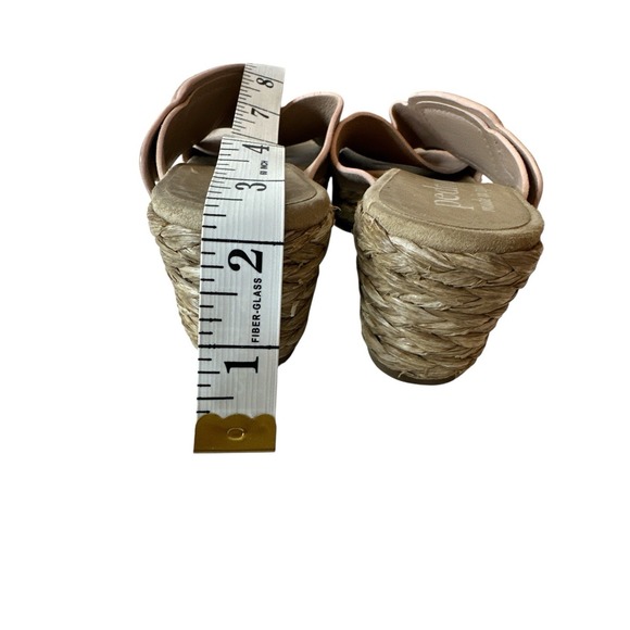 Pedro Garcia Sandals Women's Size 36.5 Braided Raffia Sole Designer Made Spain - Picture 7 of 9